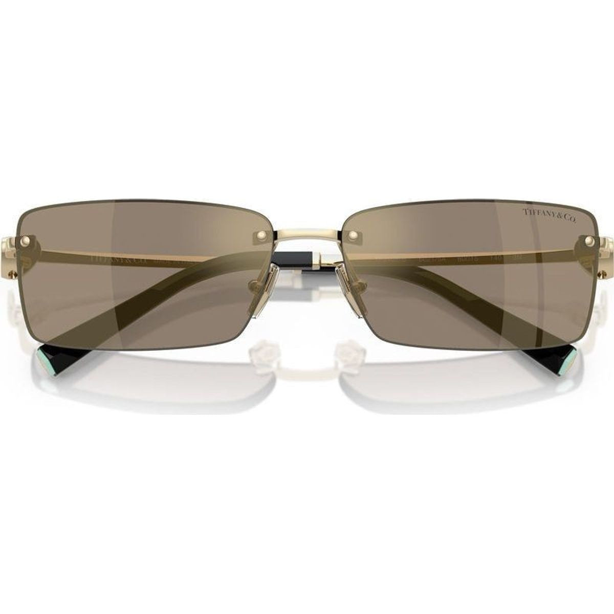 TF3108B, Pale Gold/Light Brown Gold Mirror Lenses