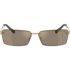 TF3108B, Pale Gold/Light Brown Gold Mirror Lenses
