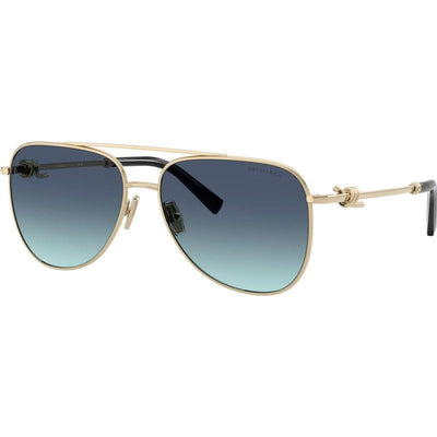 TF3116, Pale Gold/Azure Blue Gradient Lenses
