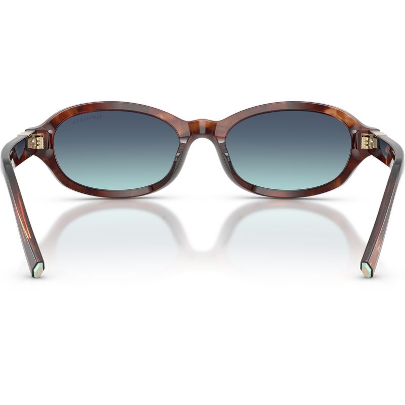 Tiffany & Co. TF4270U Spotted Brown Havana Azure Blue Gradient Inner
