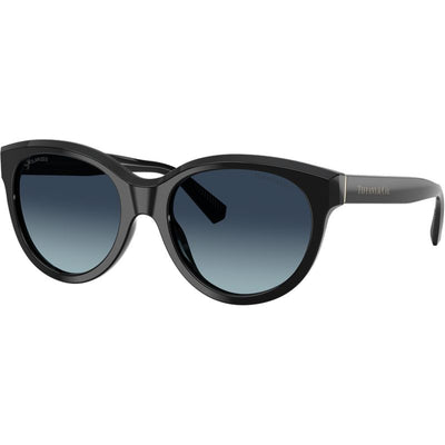 Tiffany & Co. TF4271 Black Azure Blue Gradient Polarised Angle