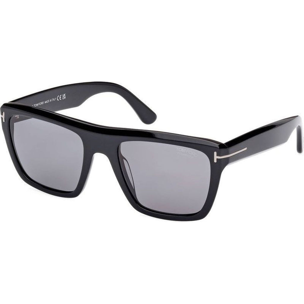 Alberto FT1077N, Shiny Black/Smoke Polarised Lenses