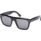 Alberto FT1077N, Shiny Black/Smoke Polarised Lenses