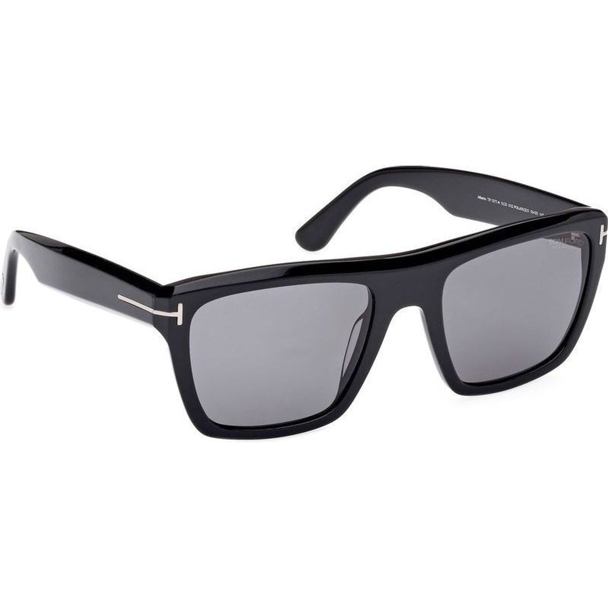 Alberto FT1077N, Shiny Black/Smoke Polarised Lenses