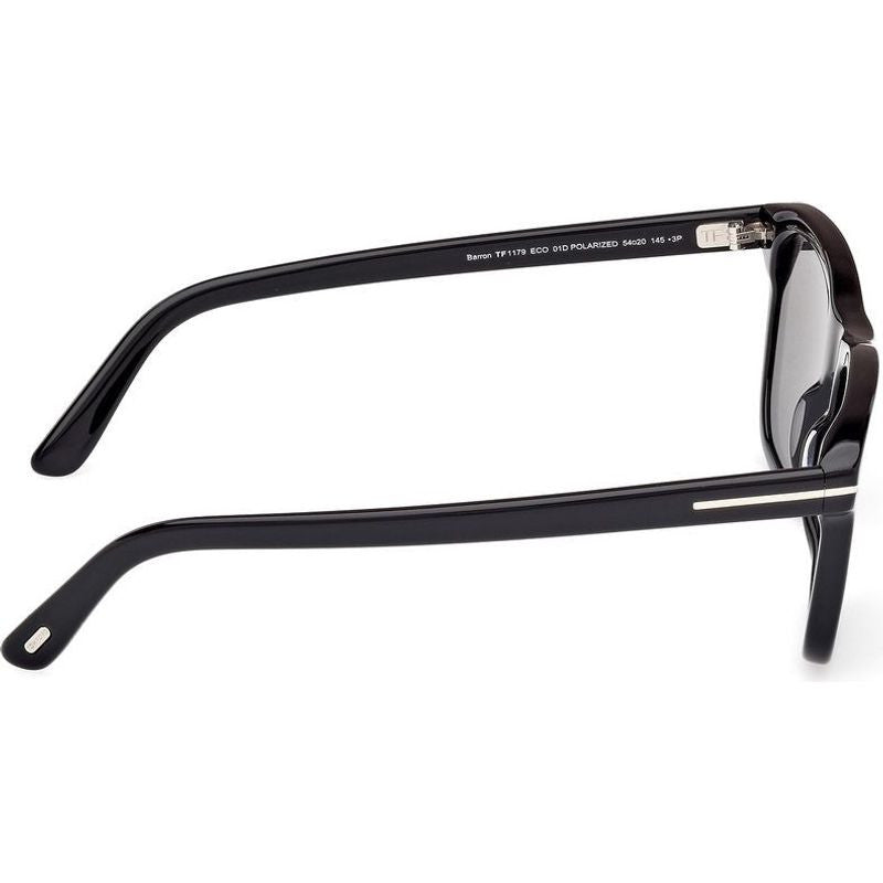 Barron FT1179, Shiny Black/Smoke Polarised Lenses