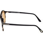 Bruce FT1026, Shiny Black and Monocolor/Brown Lenses