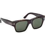 Caine 02 FT1280, Dark Havana/Green Lenses