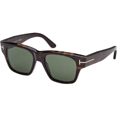 Caine 02 FT1280, Dark Havana/Green Lenses