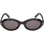 Carmen FT1186, Shiny Black/Smoke Lenses