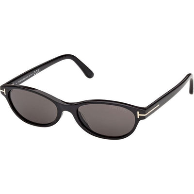Chloe 02 FT1310, Shiny Black/Smoke Lenses