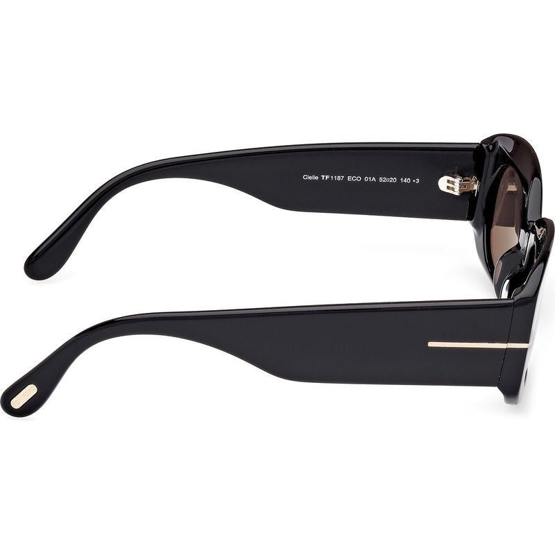 Cielle FT1187, Shiny Black/Smoke Lenses