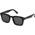 Dax FT0751, Shiny Black/Smoke Polarised Lenses 50 Eye Size