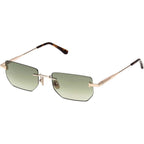 Ethan 02 FT1355, Shiny Rose Gold/Green Gradient Lenses