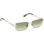 Ethan 02 FT1355, Shiny Rose Gold/Green Gradient Lenses