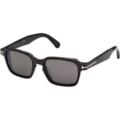 Ezra 02 FT1359, Shiny Black/Smoke Glass Lenses