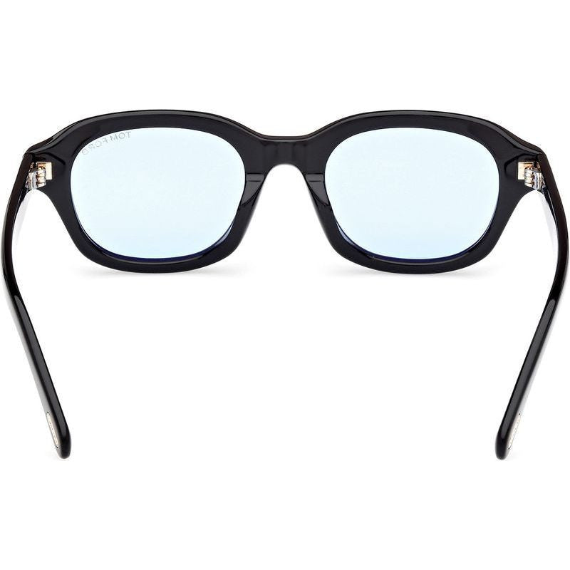 FT1147-D, Shiny Black/Blue Lenses