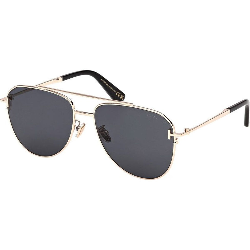 FT1290-K, Shiny Rose Gold/Smoke Lenses