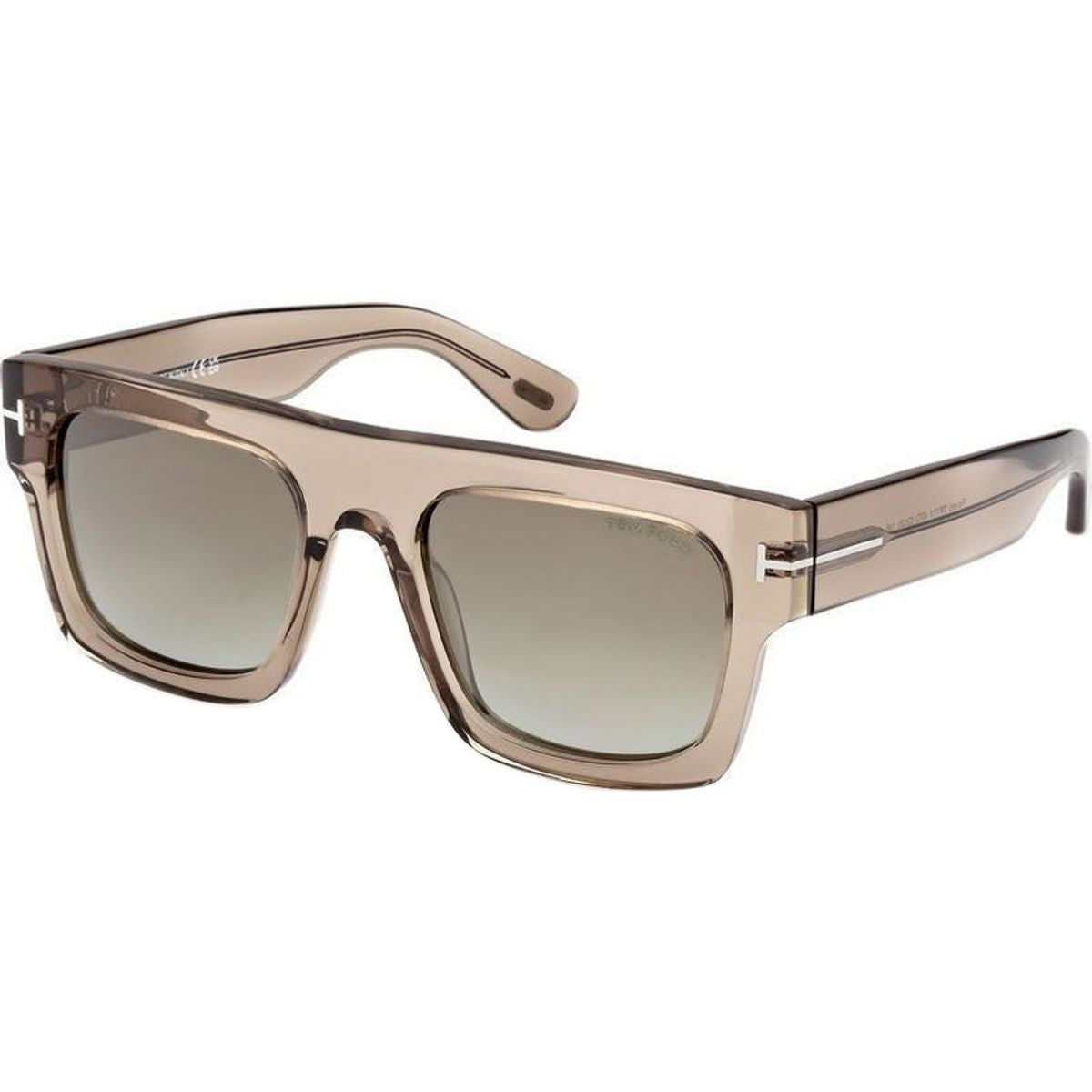 Fausto FT0711, Light Brown/Green Mirror Lenses