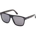 Frances FT1080N, Shiny Black/Smoke Polarised Lenses