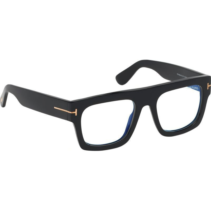 FT5634-B, Shiny Black/Clear Blue Light Lenses