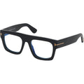 FT5634-B, Shiny Black/Clear Blue Light Lenses