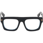 FT5634-B, Shiny Black/Clear Blue Light Lenses