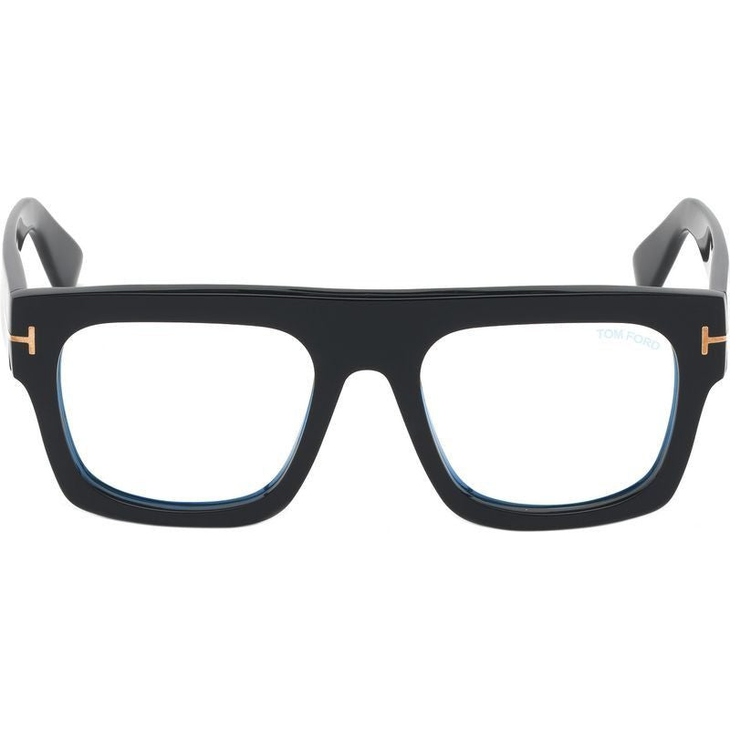 FT5634-B, Shiny Black/Clear Blue Light Lenses