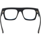 FT5634-B, Shiny Black/Clear Blue Light Lenses