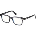 FT5661-B, Shiny Grey/Clear Blue Light Lenses