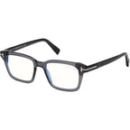 FT5661-B, Shiny Grey/Clear Blue Light Lenses