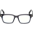 FT5661-B, Shiny Grey/Clear Blue Light Lenses