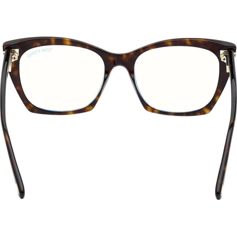 FT5709-B, Dark Havana/Clear Blue Light Lenses