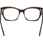 FT5709-B, Dark Havana/Clear Blue Light Lenses