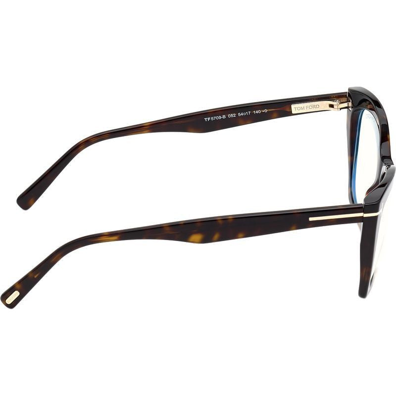 FT5709-B, Dark Havana/Clear Blue Light Lenses