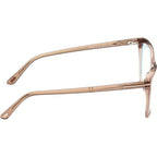 FT5762-B, Shiny Light Brown/Clear Blue Light Lenses