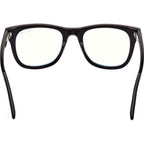 FT5820-B, Shiny Black/Clear Blue Light Lenses