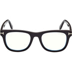 FT5820-B, Shiny Black/Clear Blue Light Lenses