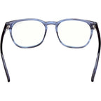 FT5868-B, Striped Blue/Clear Blue Light Lenses