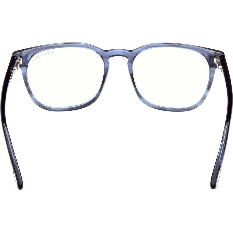 FT5868-B, Striped Blue/Clear Blue Light Lenses