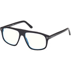 FT5901-B-N, Shiny Black/Clear Blue Light Lenses