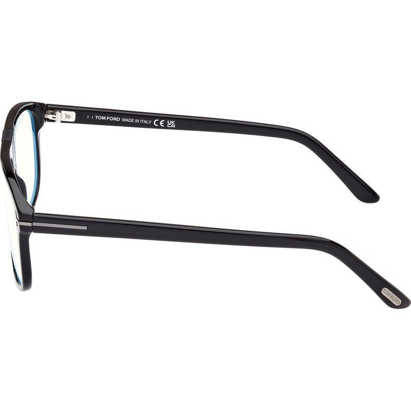 FT5901-B-N, Shiny Black/Clear Blue Light Lenses