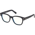FT5977-B, Matte Black/Clear Blue Light Lenses