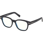 FT5977-B, Matte Black/Clear Blue Light Lenses
