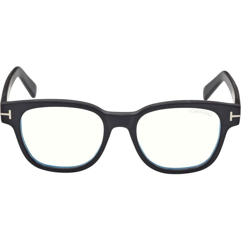 FT5977-B, Matte Black/Clear Blue Light Lenses