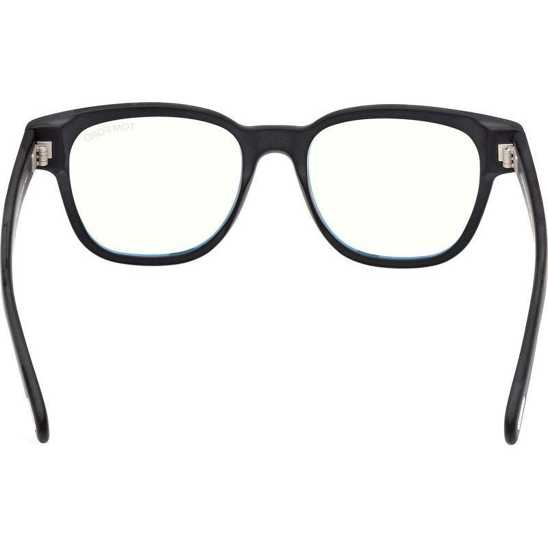 FT5977-B, Matte Black/Clear Blue Light Lenses