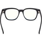 FT5977-B, Matte Black/Clear Blue Light Lenses
