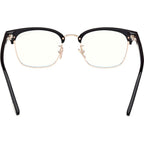 FT6001-K-B, Shiny Black/Clear Blue Light Lenses