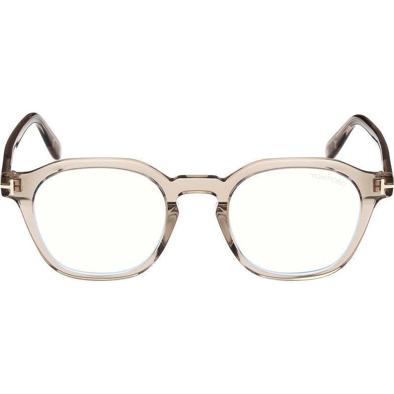 FT6013-K-B, Shiny Light Brown/Clear Blue Light Lenses