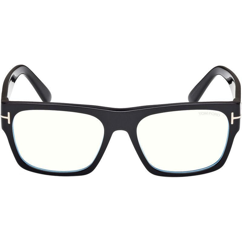 FT6035-B, Shiny Black/Clear Blue Light Lenses
