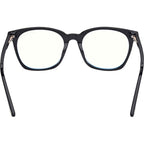 FT6052-D-B, Shiny Black/Clear Blue Light Lenses